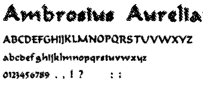 Ambrosius Aurelianus font